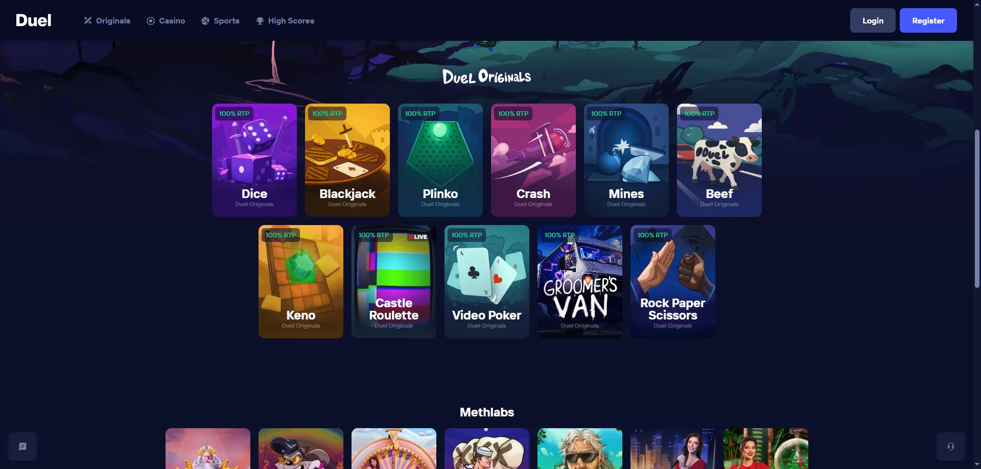 Duel Casino &ndash; biblioteka sa 5000 slot igara i video slotova